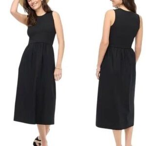 JCrew Factory Mixed Media Dress